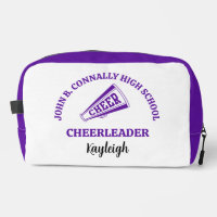 Purple High School Cheerleader Personalized