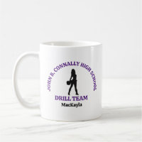 Purple High School Drill Team Dancer Personalized
