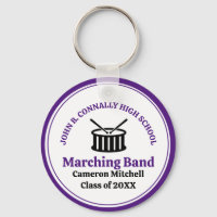 Purple High School Marching Band Personalized