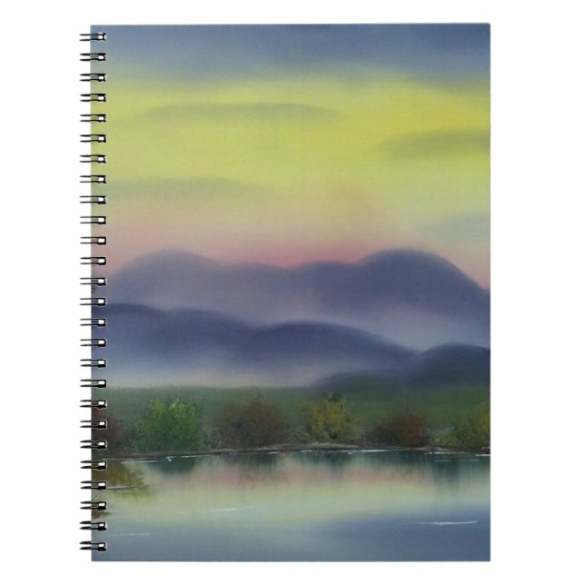 Purple Hills Notebook (Front)