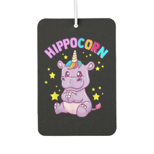 Purple HippoCorn Hippo Corn Hippopotamus Lover Air Freshener