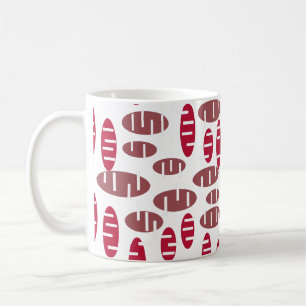 Purple Holey Ovals  Coffee Mug