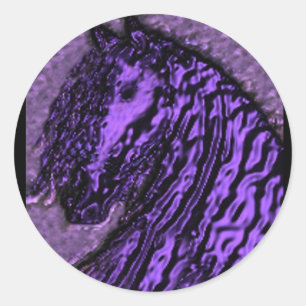 Purple Horse Stickers