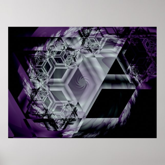 Purple Hue Poster (Front)