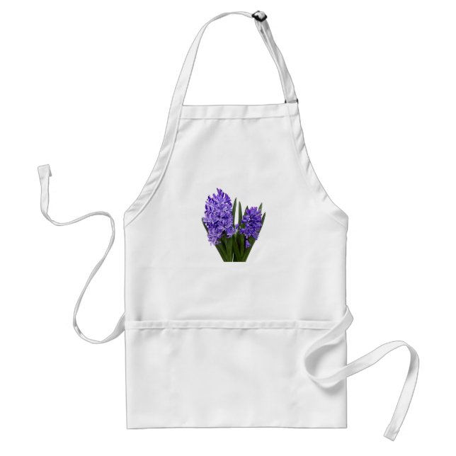 Purple Hyacinth Duo Standard Apron (Front)