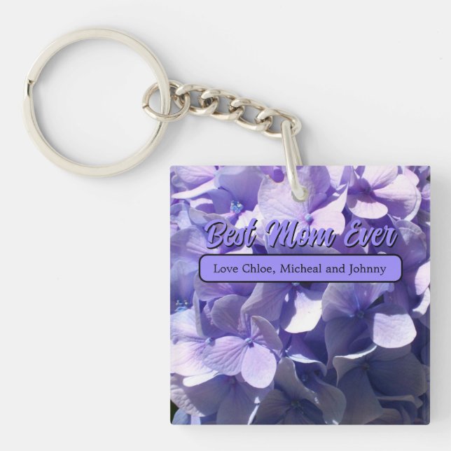 Purple Hydrangea meilleure mère jamais (Devant)