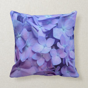 Purple Hydrangea Pillow