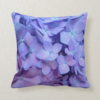 Purple Hydrangea Pillow