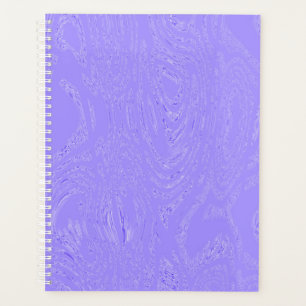 Purple Ice Spiral Notebook Planner
