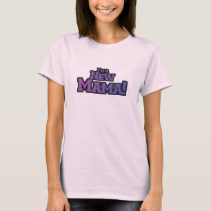 Purple I'm a New Mama Tshirts and Gifts