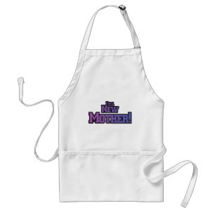 Purple I'm a New Mother Tshirts and Gifts Standard Apron