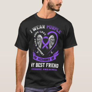 Purple In Memory Of My Best Friend Drug Overdose A T-Shirt