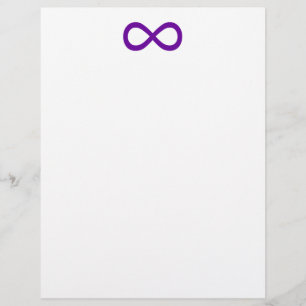 Purple Infinity Symbol