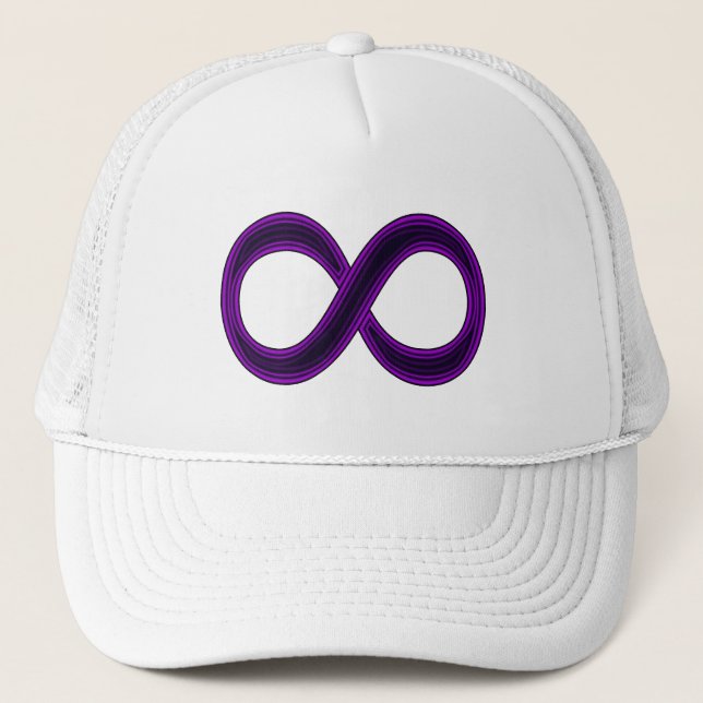 Purple Infinity Symbol Cap (Front)