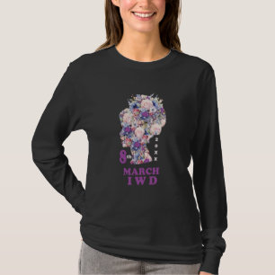 Purple international women's day 2025  T-Shirt