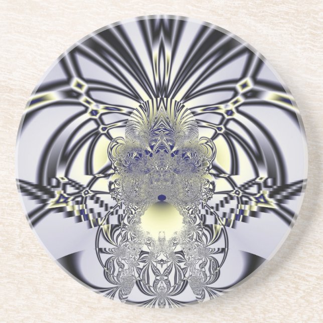 Purple Iris Coaster (Front)