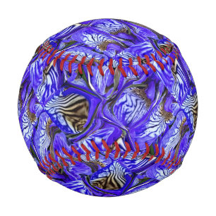 Purple Iris Flower / Slanted / Tiled / Baseball