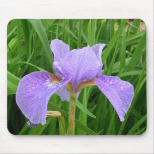 Purple Iris Mouse Pad
