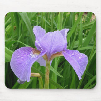 Purple Iris Mouse Pad