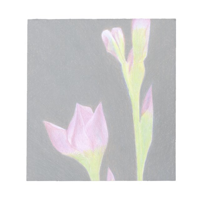 Purple Iris Notepad (Front)