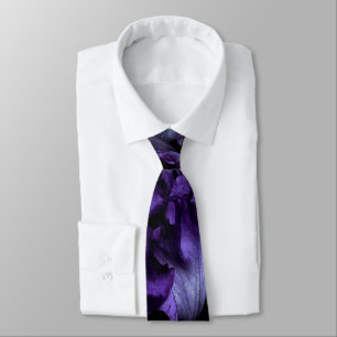 Purple Iris Regular Tie