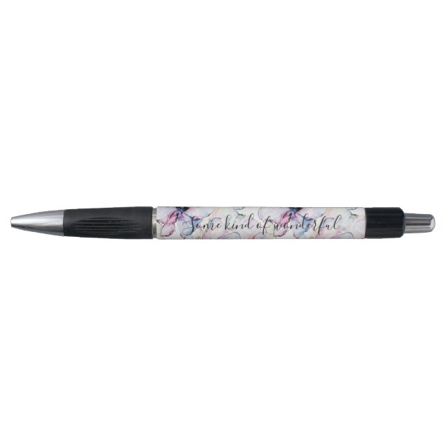 Purple Island Flowers Pen (Front)