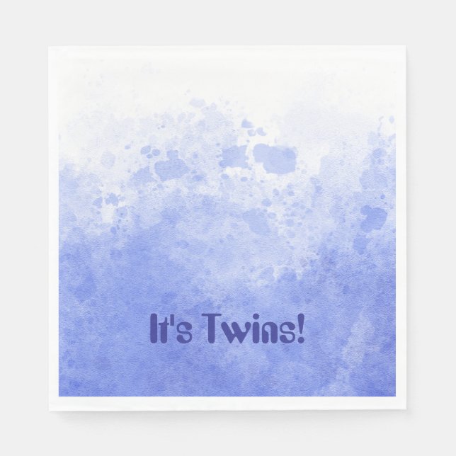 Purple It's Twin"s Napkin (Front)