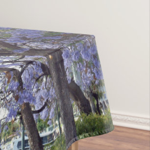 Purple Jacaranda Trees On River Murray Renmark, Tablecloth