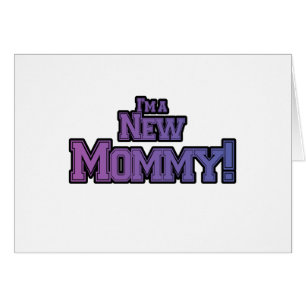Purple Je suis une nouvelle maman Tshirts et cadea