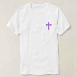 Purple Jesus Loves Me T-Shirt