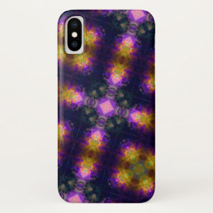 Purple Kaleidoscope Cross Pattern Case-Mate iPhone Case