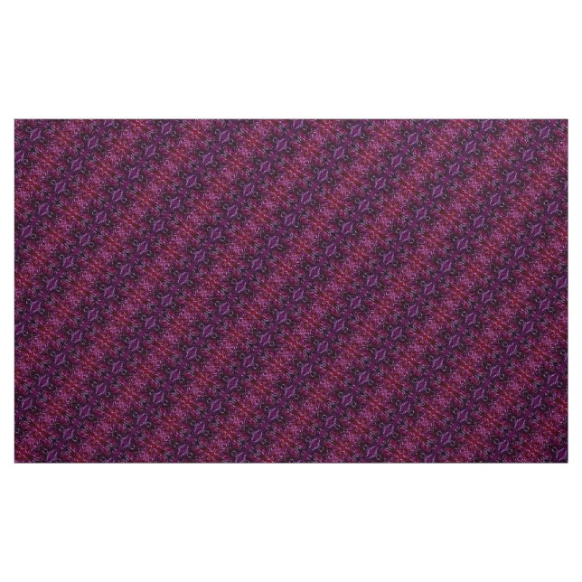 Purple kaleidoscope mosaic pattern Fabric (Yard)