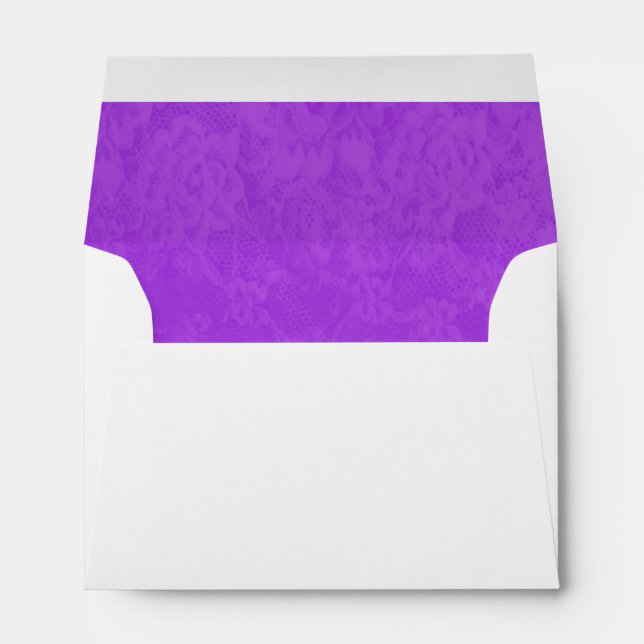 Purple Lace Envelope (Back (Bottom))