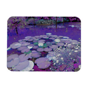 Purple Lake Dreaming Magnet