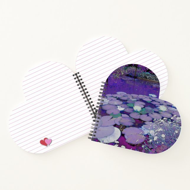 Purple Lake Dreaming Notebook (Inside)