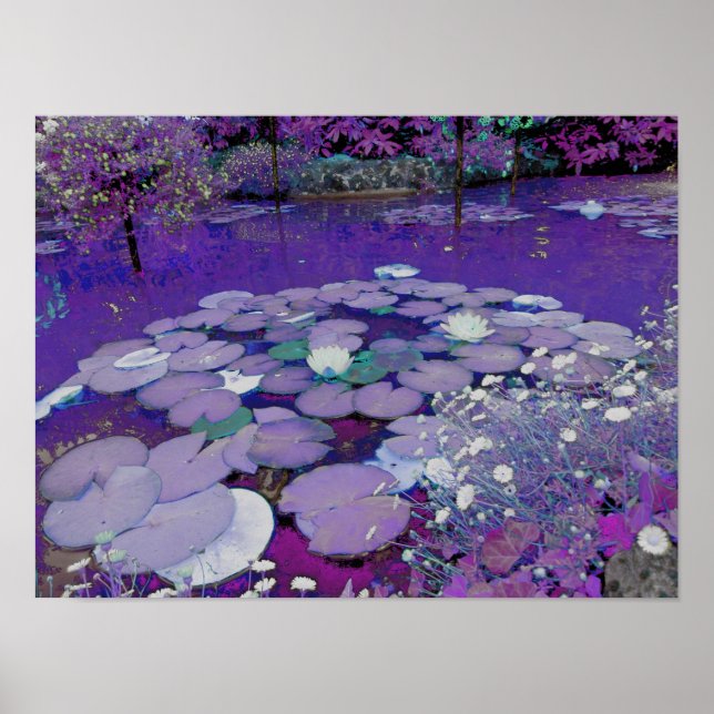 Purple Lake Dreaming Poster (Front)