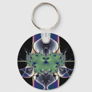 Purple Lamp Keychain