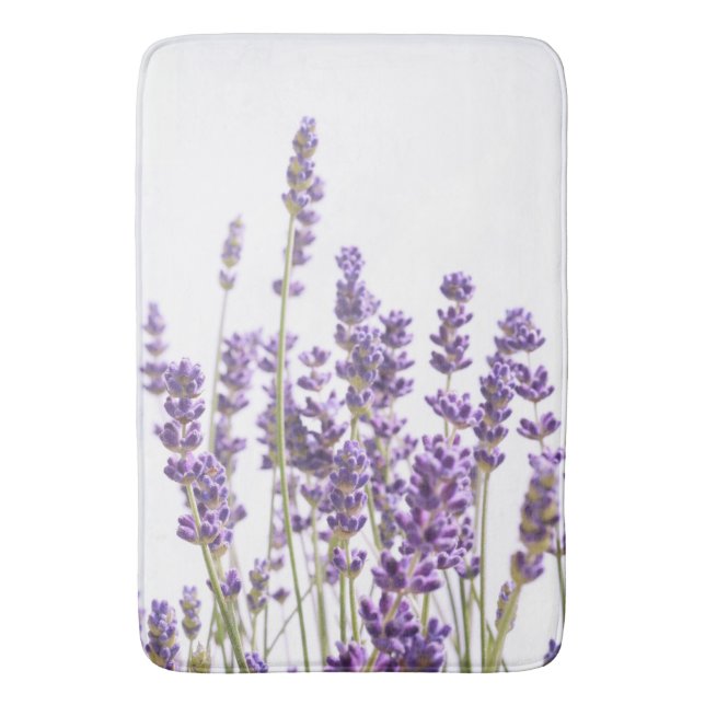 Purple Lavender #1 #decor #art Bath Mat (Front Vertical)