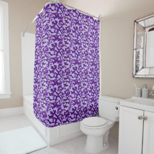 Purple Lavender Camouflage Pattern