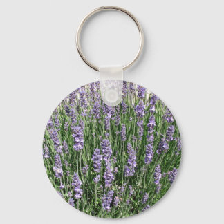 Purple Lavender Delight Keychain