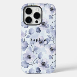 Purple Lavender Flowers iPhone 16 Pro Case