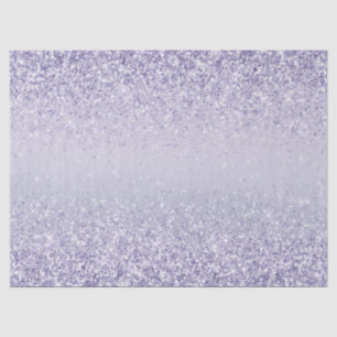 Purple Lavender Ombre Glitter Sparkle Tissue Paper