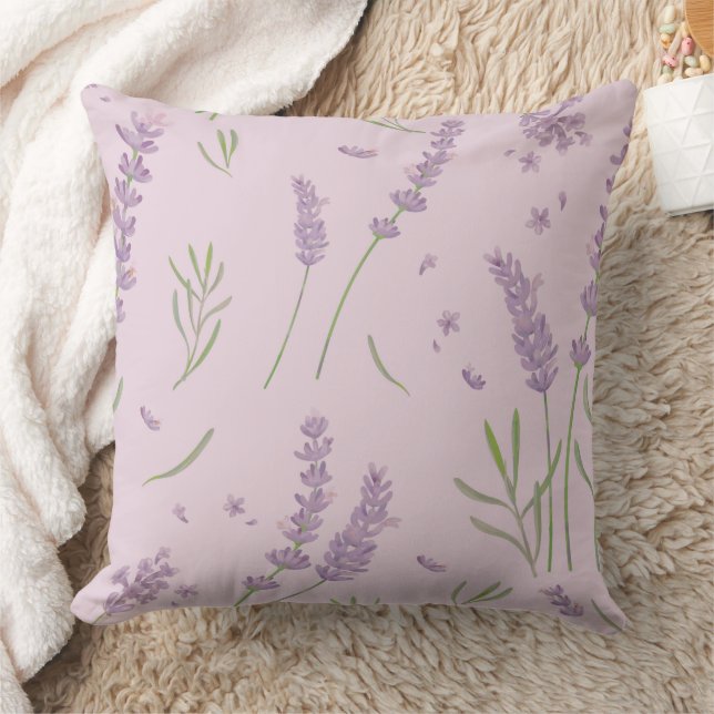 Purple Lavender Pillow (Blanket)