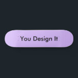Purple Lavender Skateboard<br><div class="desc">Comme dit le proverbe anglais: "En mûrissant,  faites comme la lavande,  adoucissez-vous."</div>