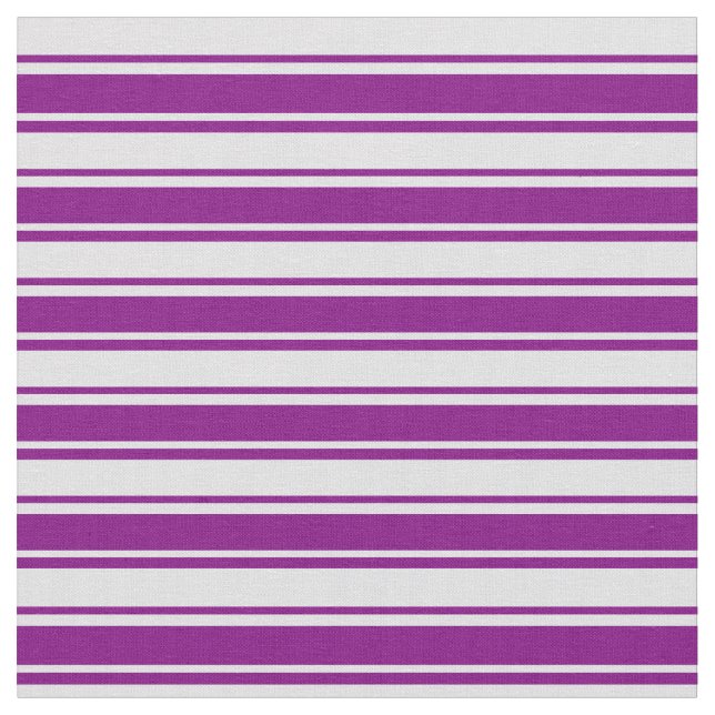 Purple & Lavender Striped Pattern Fabric (Close Up)