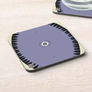 Purple Leaf Coaster