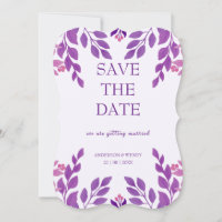 Purple Leaves Wedding Theme
