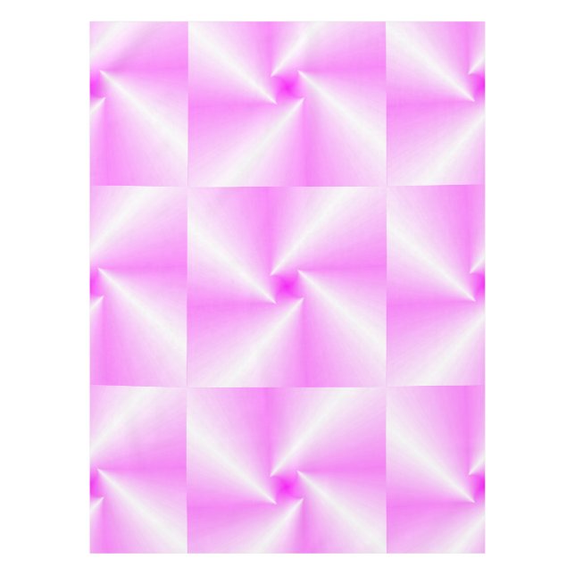 Purple light rays tablecloth (Front)