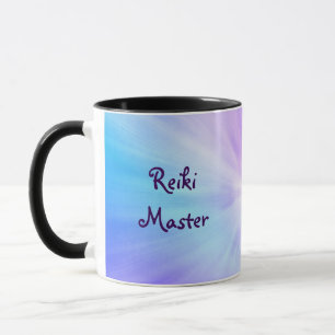 Purple light Reiki Master design Mug