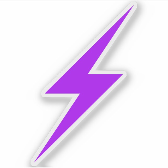 Purple Lightning Bolt Of Anarcha-Feminism (Front)